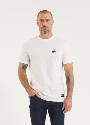 Men's T-Shirt Garment Washed SMALL LOGO - Offwhite