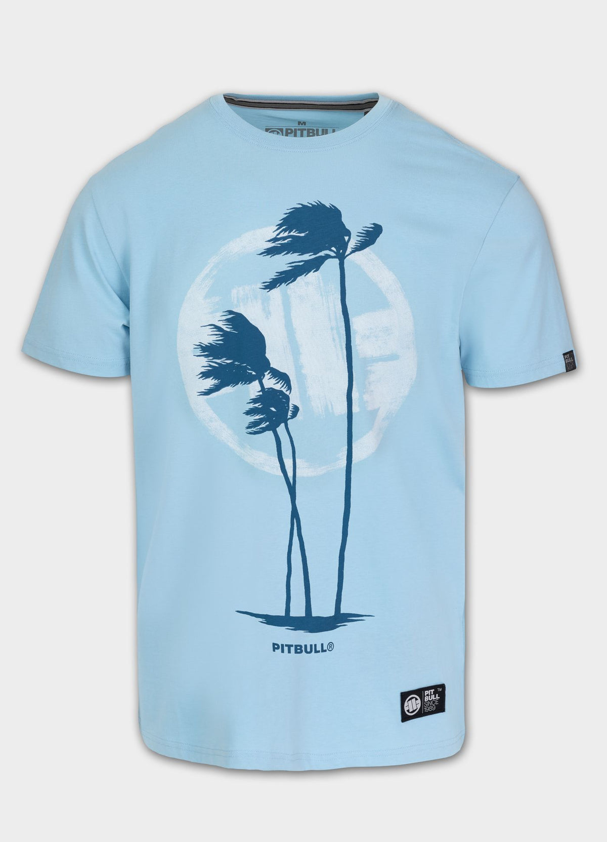 Herren T-Shirt PALMS - Hellblau