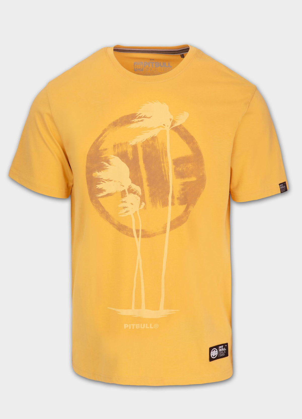 Herren T-Shirt PALMS - Gelb