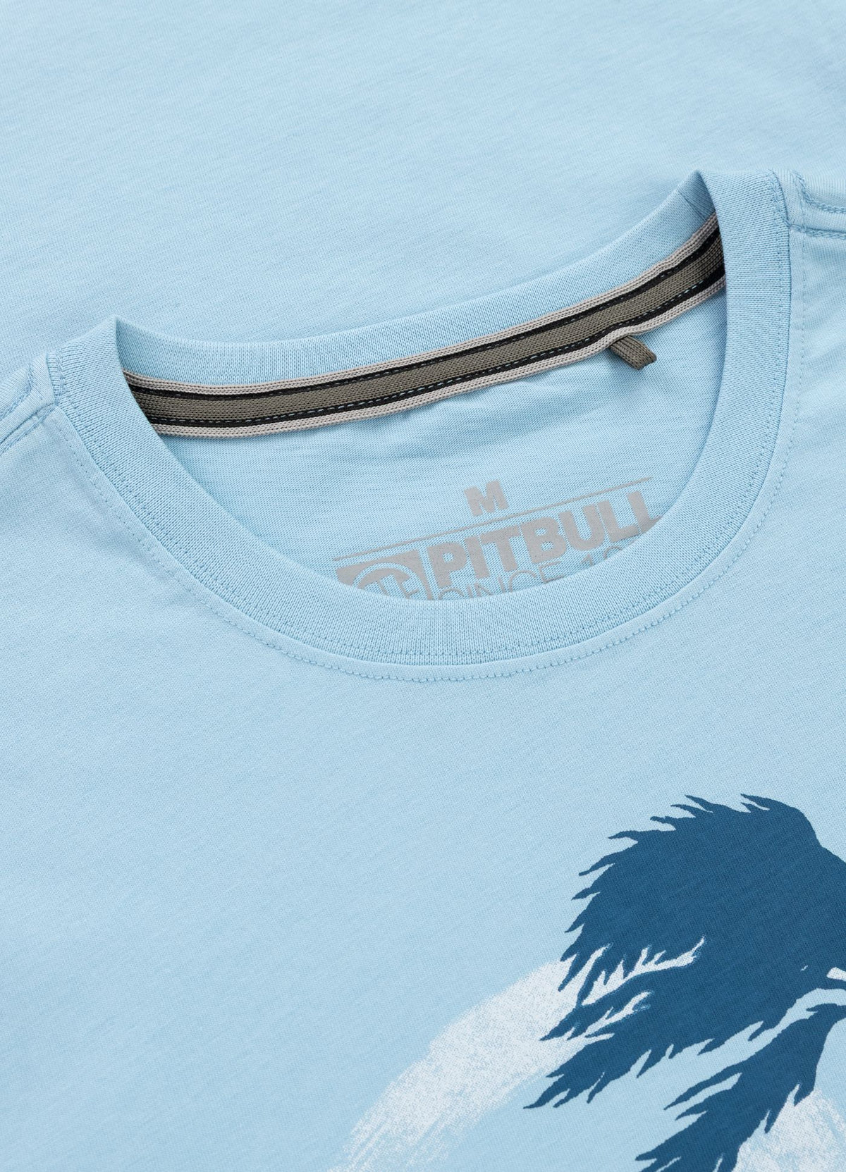 Herren T-Shirt PALMS - Hellblau