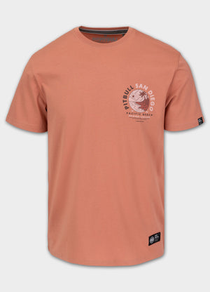 PLANET SURF Herren T-Shirt - Lachs