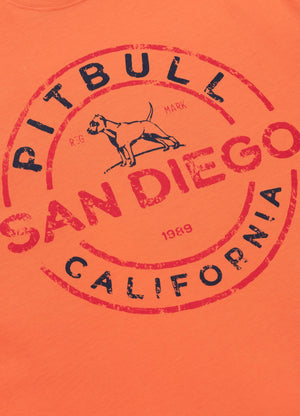 Herren T-Shirt SAN DIEGO INS. - Fluo Orange