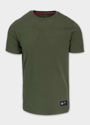 Herren T-Shirt Slim Fit NO LOGO - Oliv