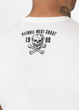 Men's T-Shirt Slim Fit OLDSCHOOL RAZOR - White