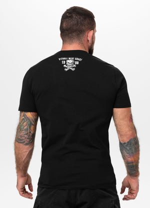Herren T-Shirt Slim Fit OLDSCHOOL RAZOR - Schwarz