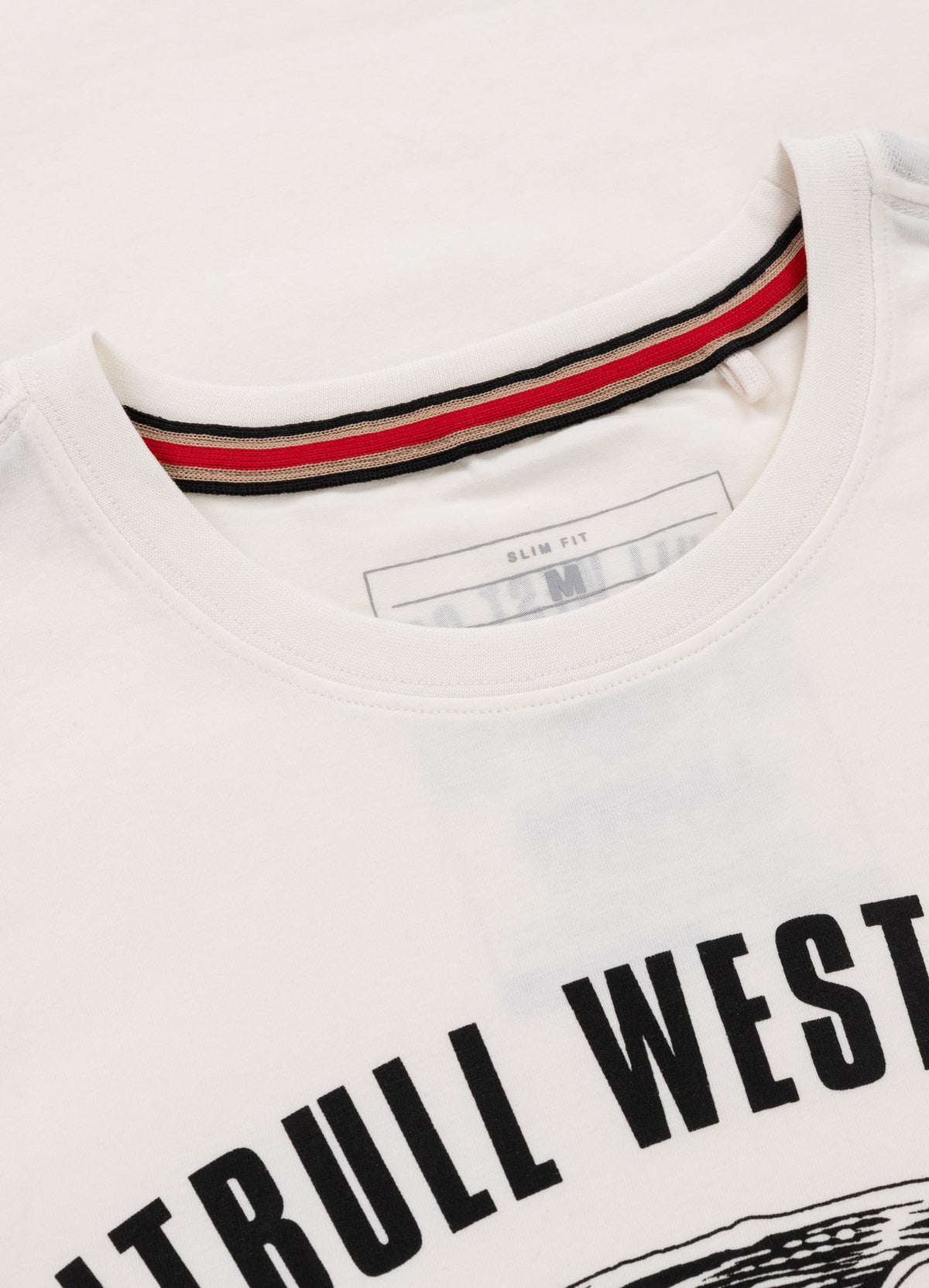 Men's T-Shirt Slim Fit OLDSCHOOL RAZOR - White