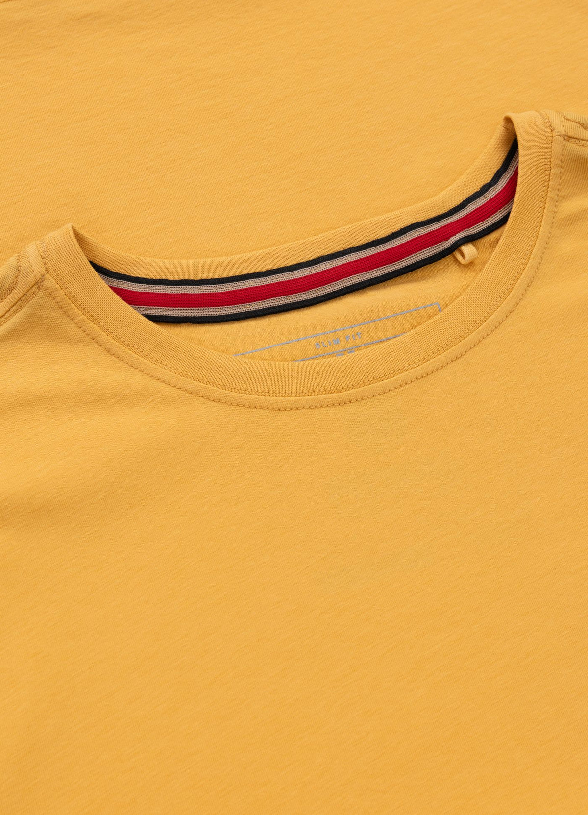 Men's T-Shirt Slim Fit SAN DIEGO CA SMALL LOGO - Pale yellow
