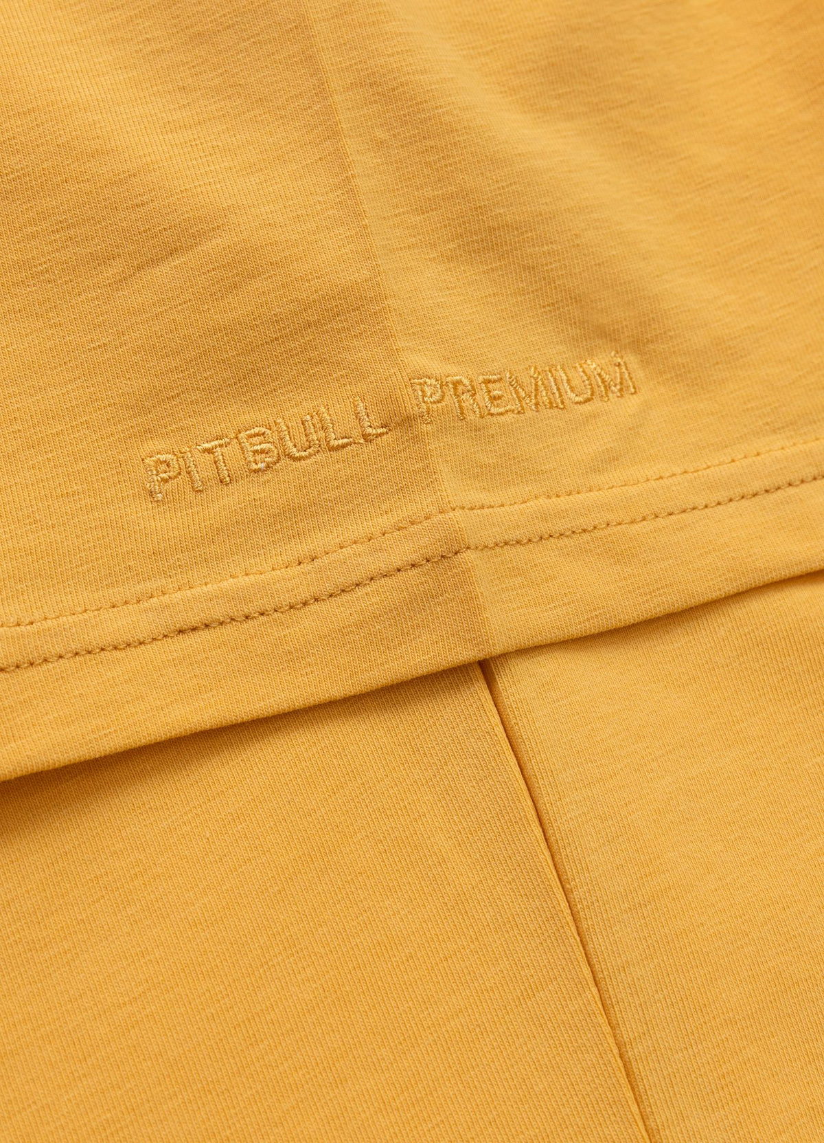 Men's T-Shirt Slim Fit SAN DIEGO CA SMALL LOGO - Pale yellow
