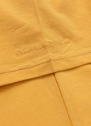 Men's T-Shirt Slim Fit SAN DIEGO CA SMALL LOGO - Pale yellow