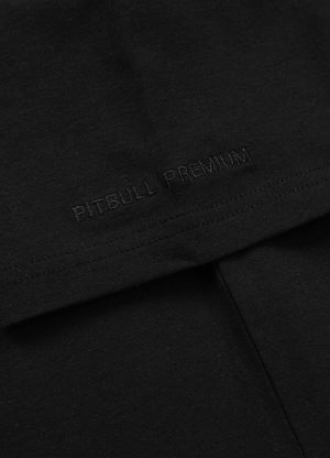 Herren T-Shirt Slim Fit USA CAL - Schwarz