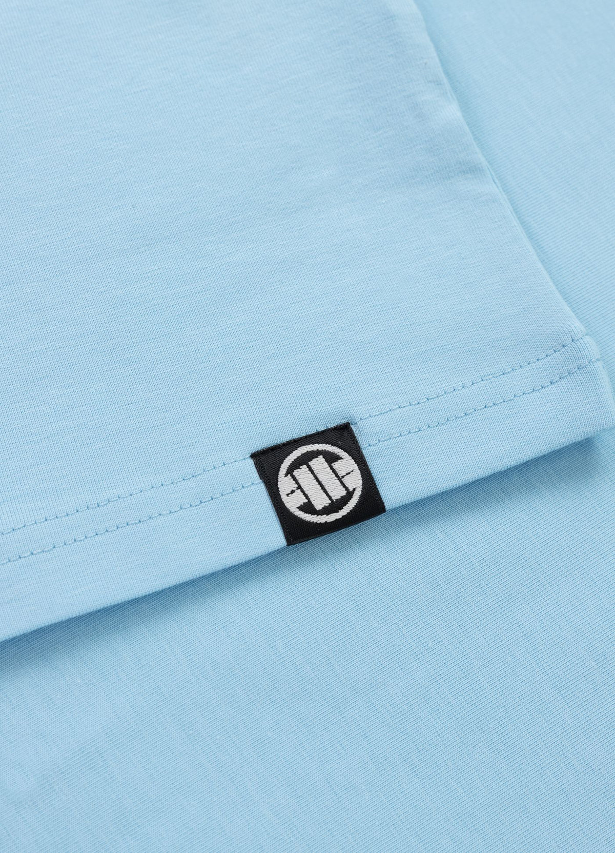Herren T-Shirt Slim Fit USA CAL - Hellblau