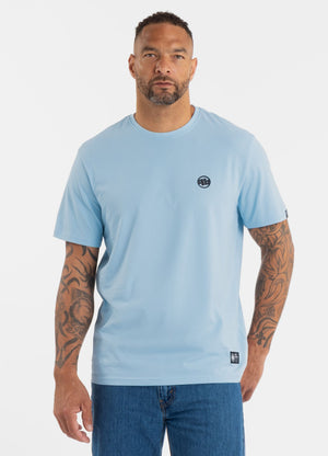 Men's T-Shirt SMALL LOGO - Light blue