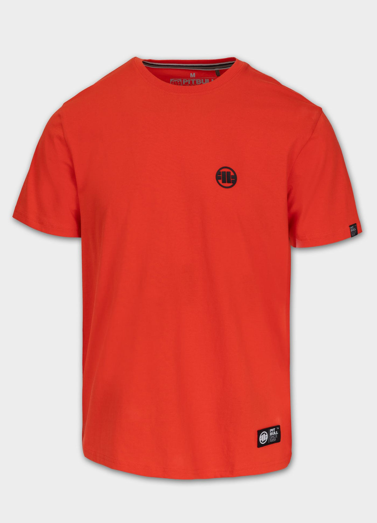 Herren T-Shirt SMALL LOGO - Flammenrot