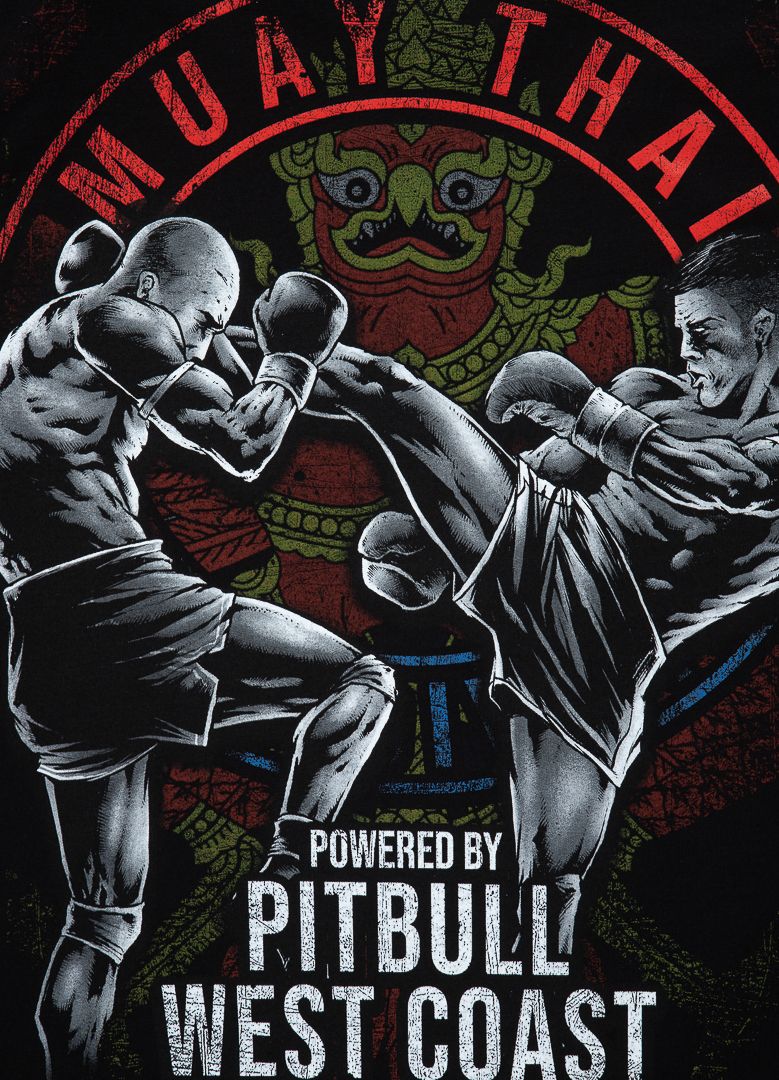 T-Shirt MUAY THAI 22 Schwarz