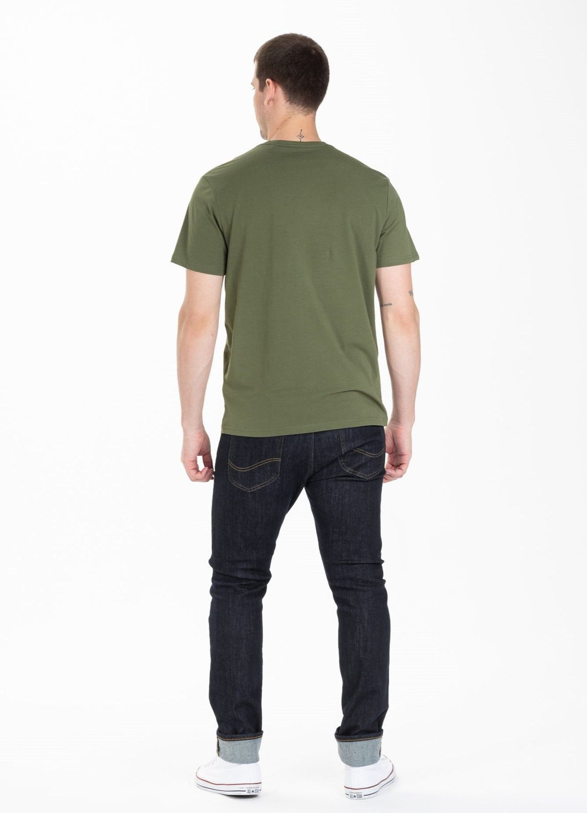 T-Shirt Mittelgewicht NO LOGO 2021 Olive