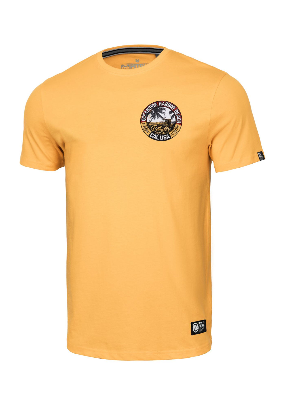 Herren T-Shirt OCEANSIDE - Blassgelb