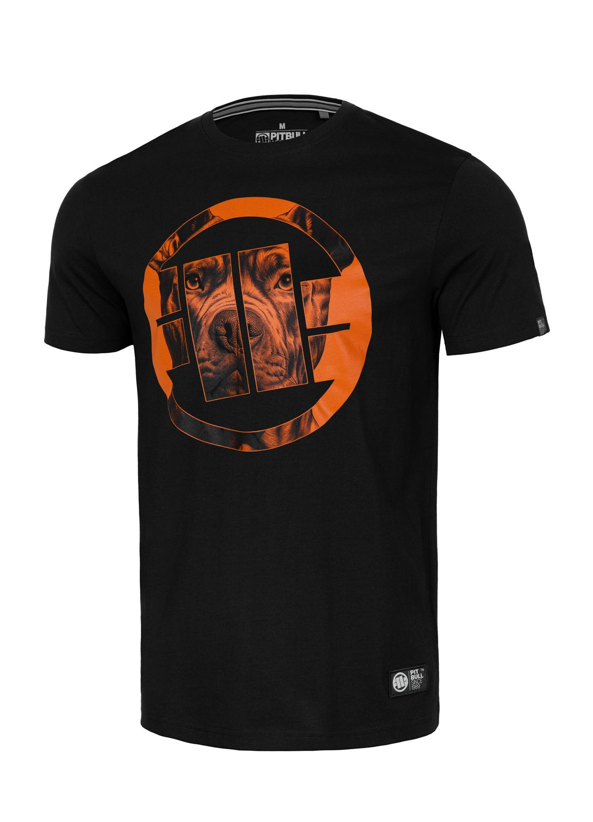 T-Shirt Orange Dog - Schwarz