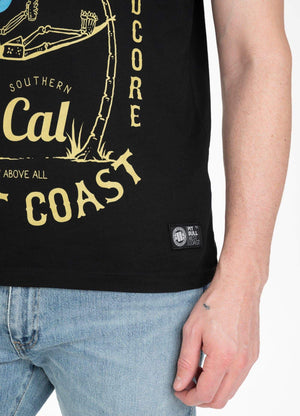 T-Shirt PITBULL CAL Schwarz