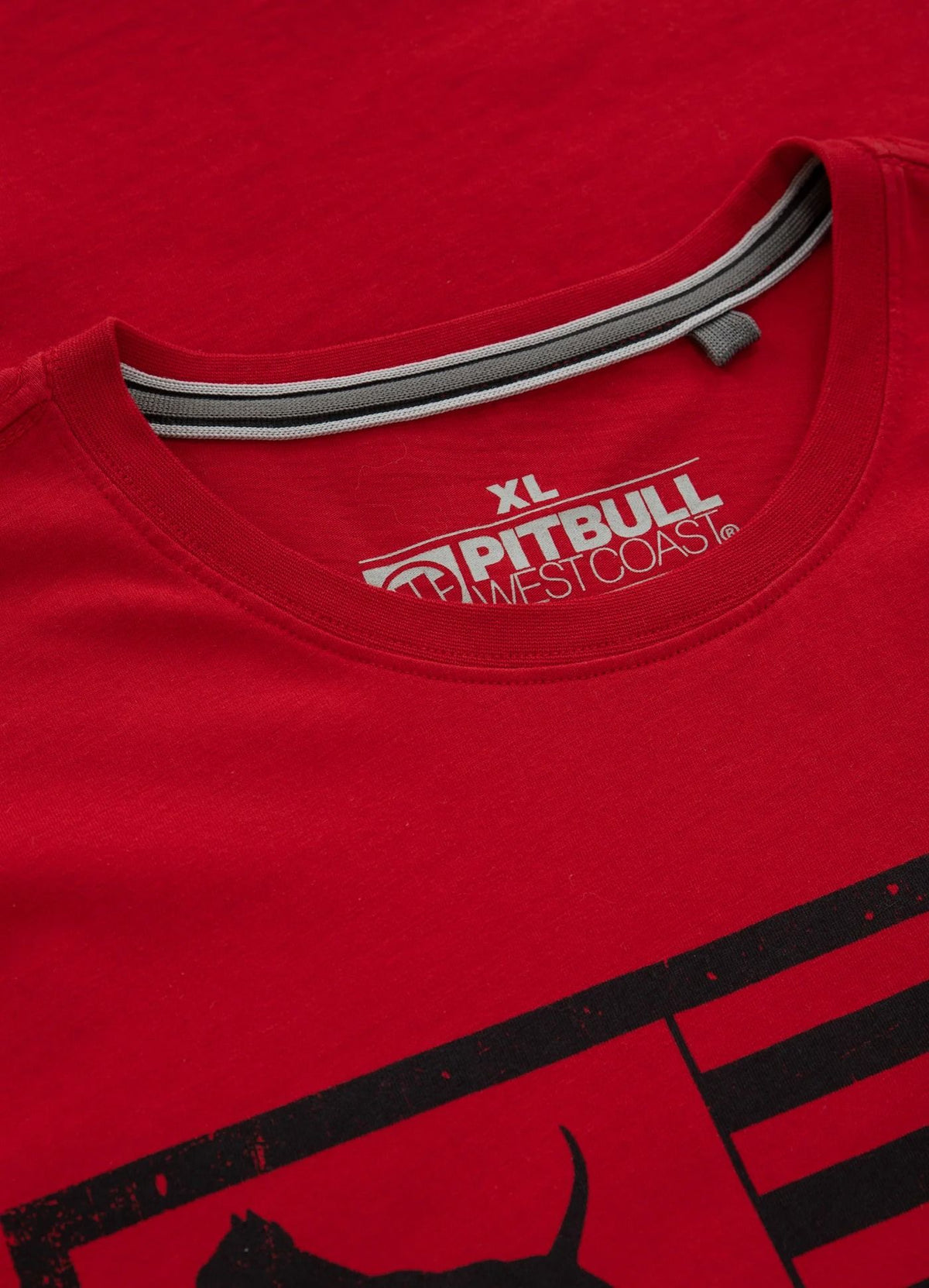 Leichtes T-Shirt PITBULL USA Weiß