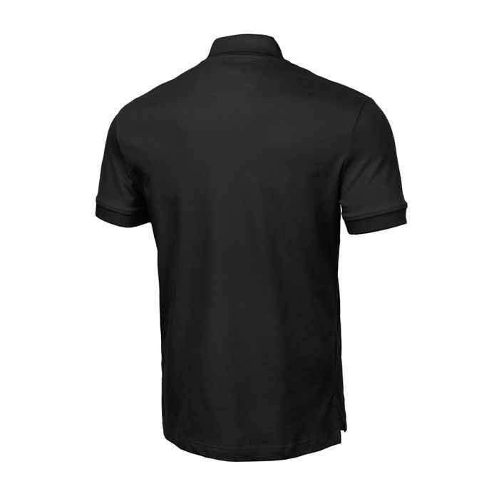 POLOSHIRT CIRCLE LOGO SCHWARZ