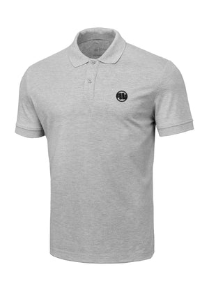 T-Shirt POLO SLIM FIT Jersey 210 GSM Grau