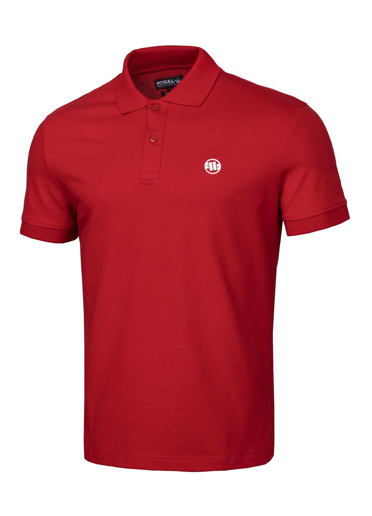 Herren Poloshirt Piqué Regular - Rot