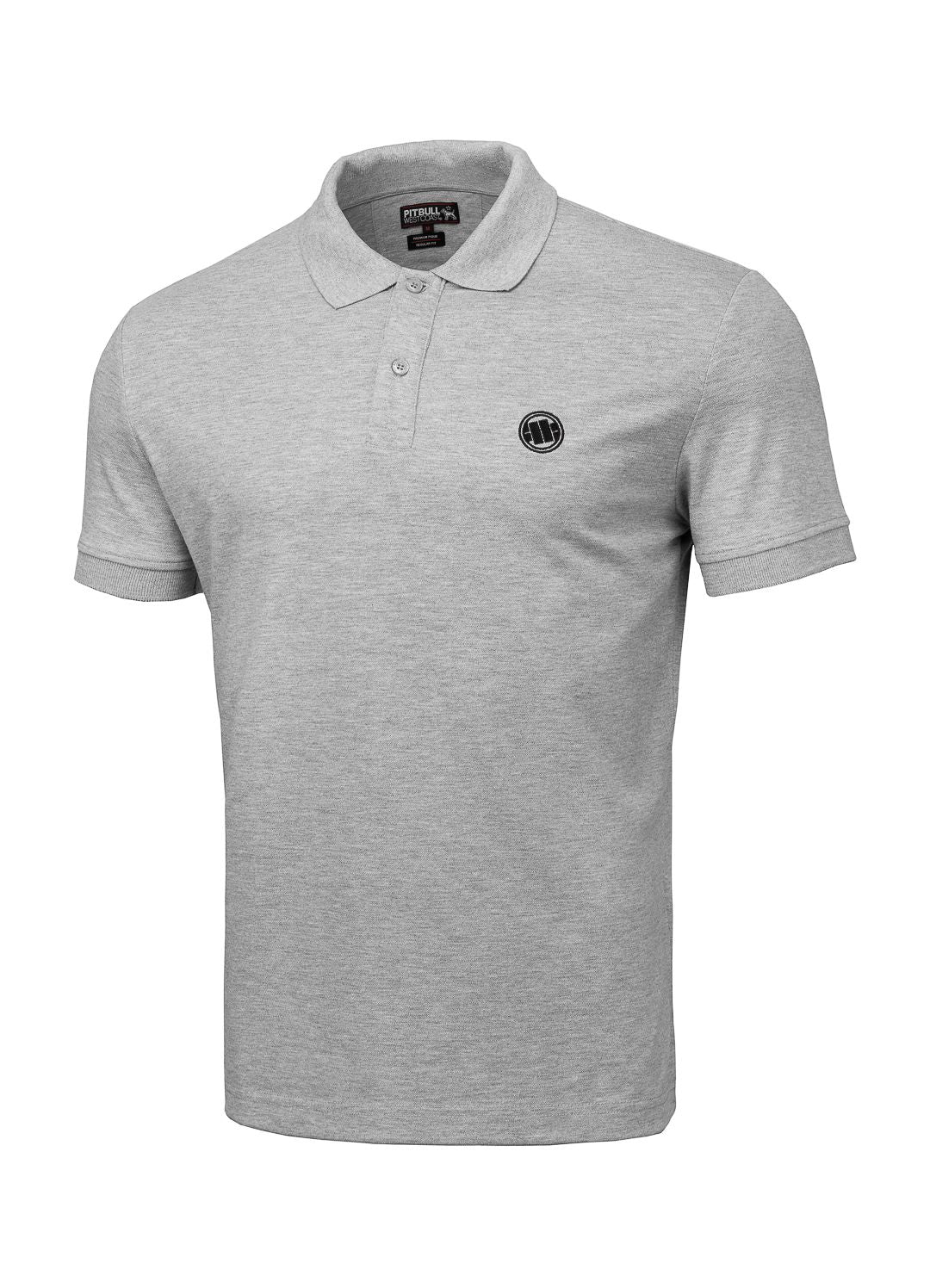 T-Shirt POLO REGULAR Pique 250 GSM Grau