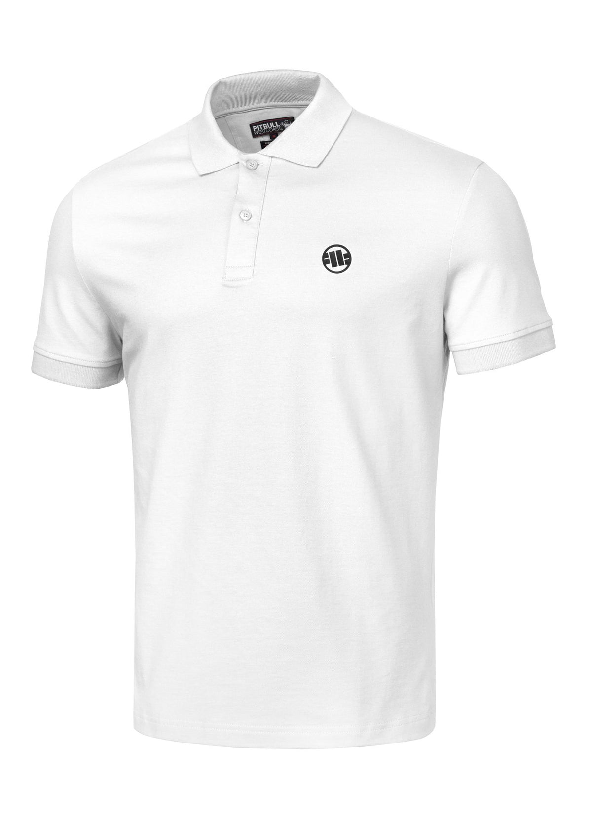 Herren Poloshirt Piqué Regular - Weiß