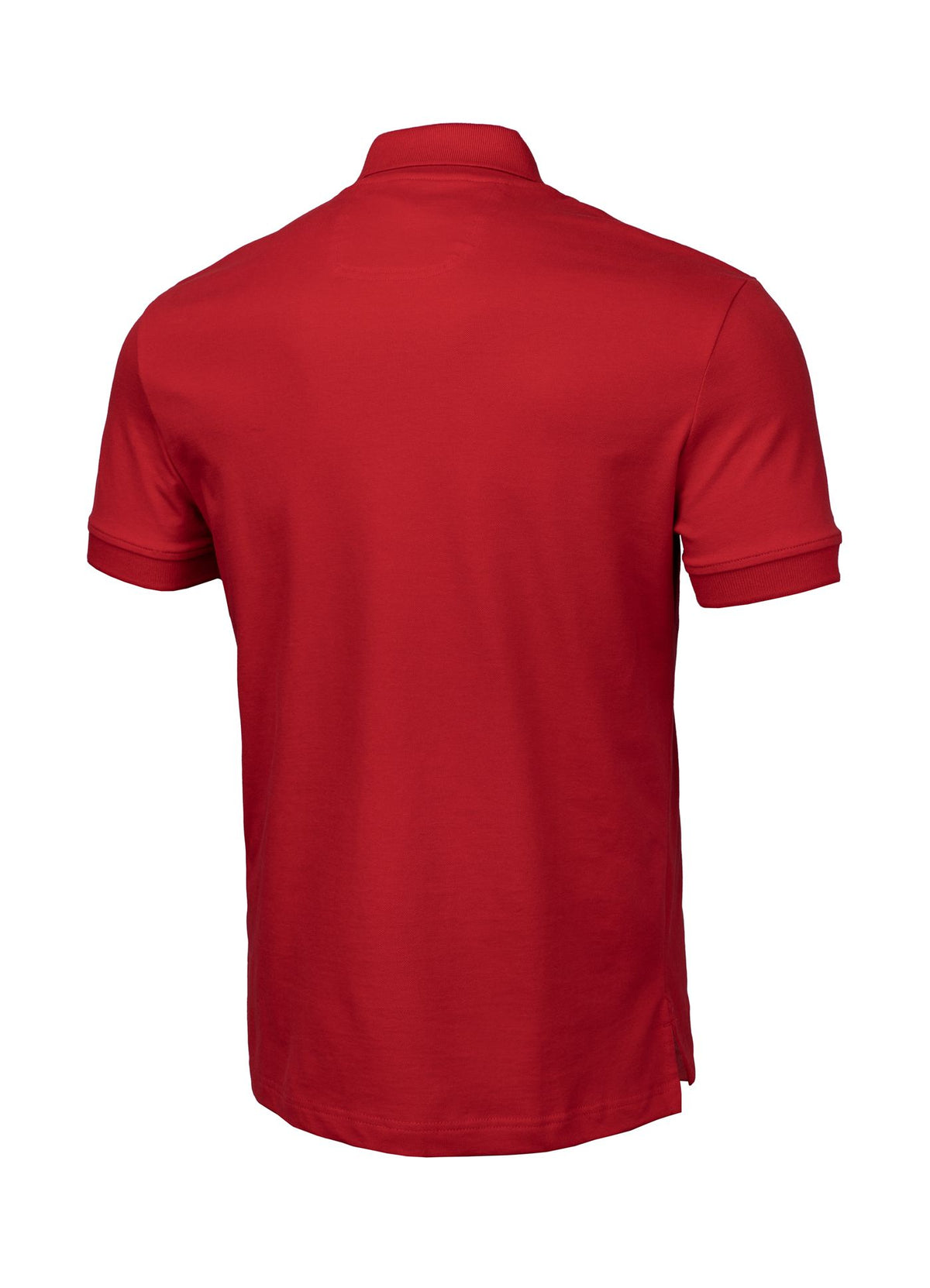 Herren Poloshirt Piqué Regular - Rot