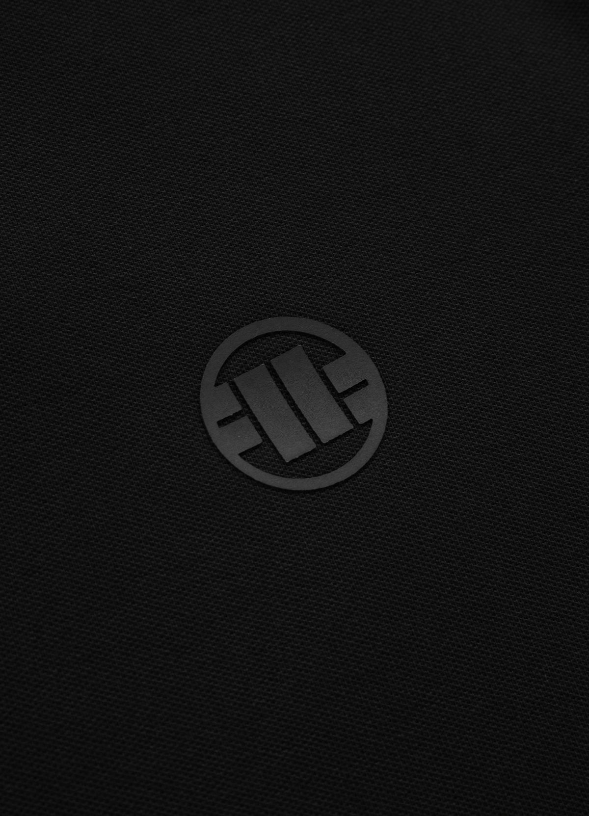 Herren Poloshirt Piqué Regular - Schwarz