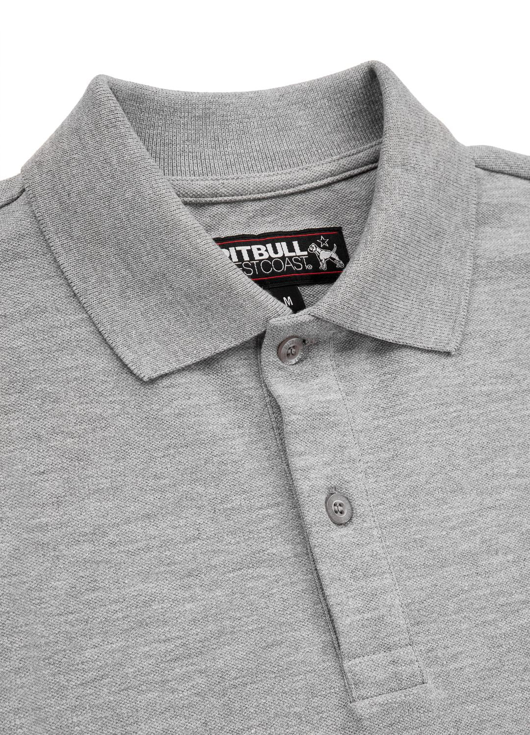 T-Shirt POLO REGULAR Pique 250 GSM Grau