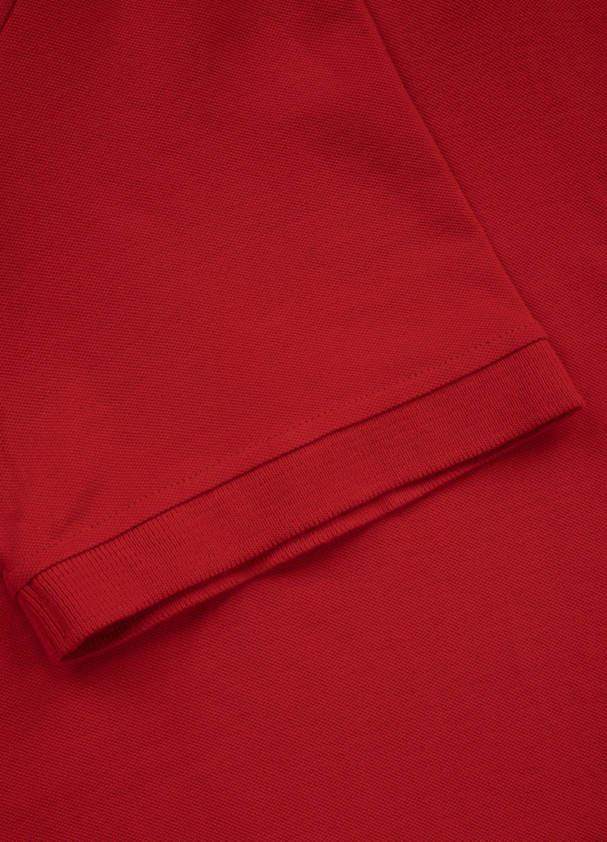 Herren Poloshirt Piqué Regular - Rot