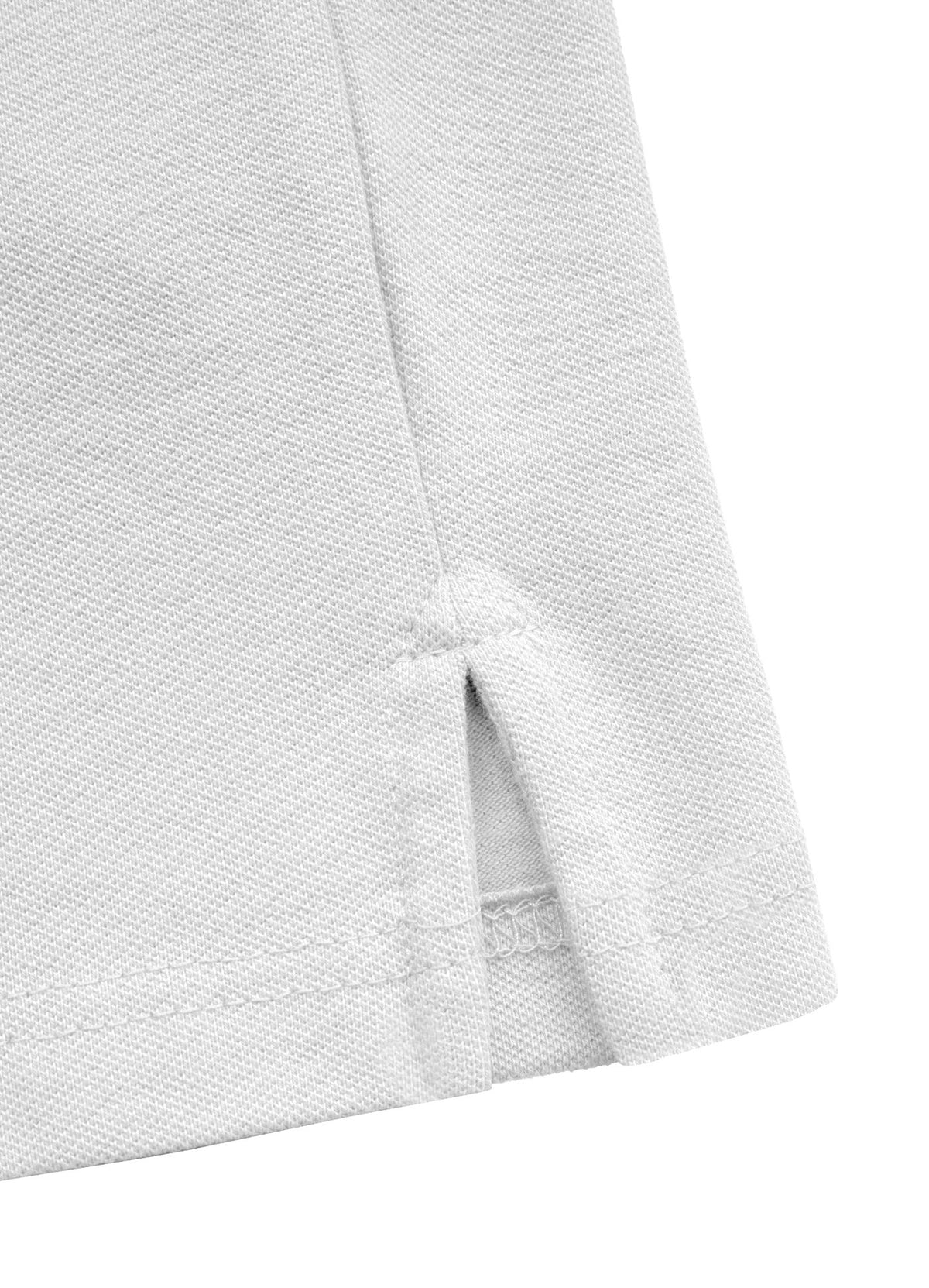 Herren Poloshirt Piqué Regular - Weiß
