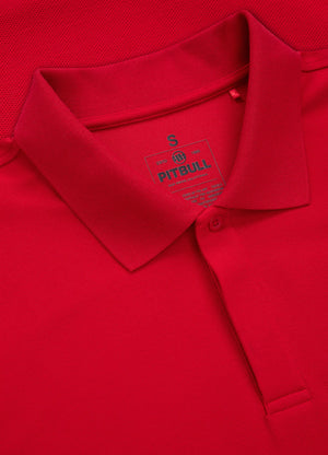 Poloshirt Pique Rockey - Rot