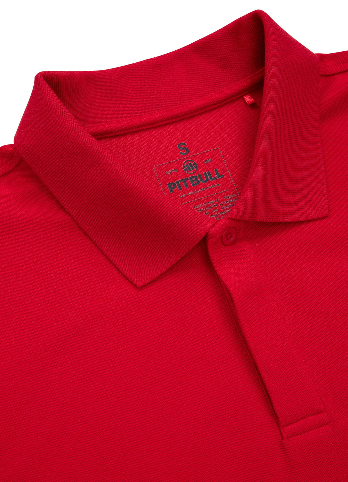 Poloshirt Pique Rockey - Rot