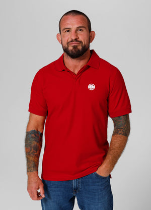 Poloshirt Pique Rockey - Rot