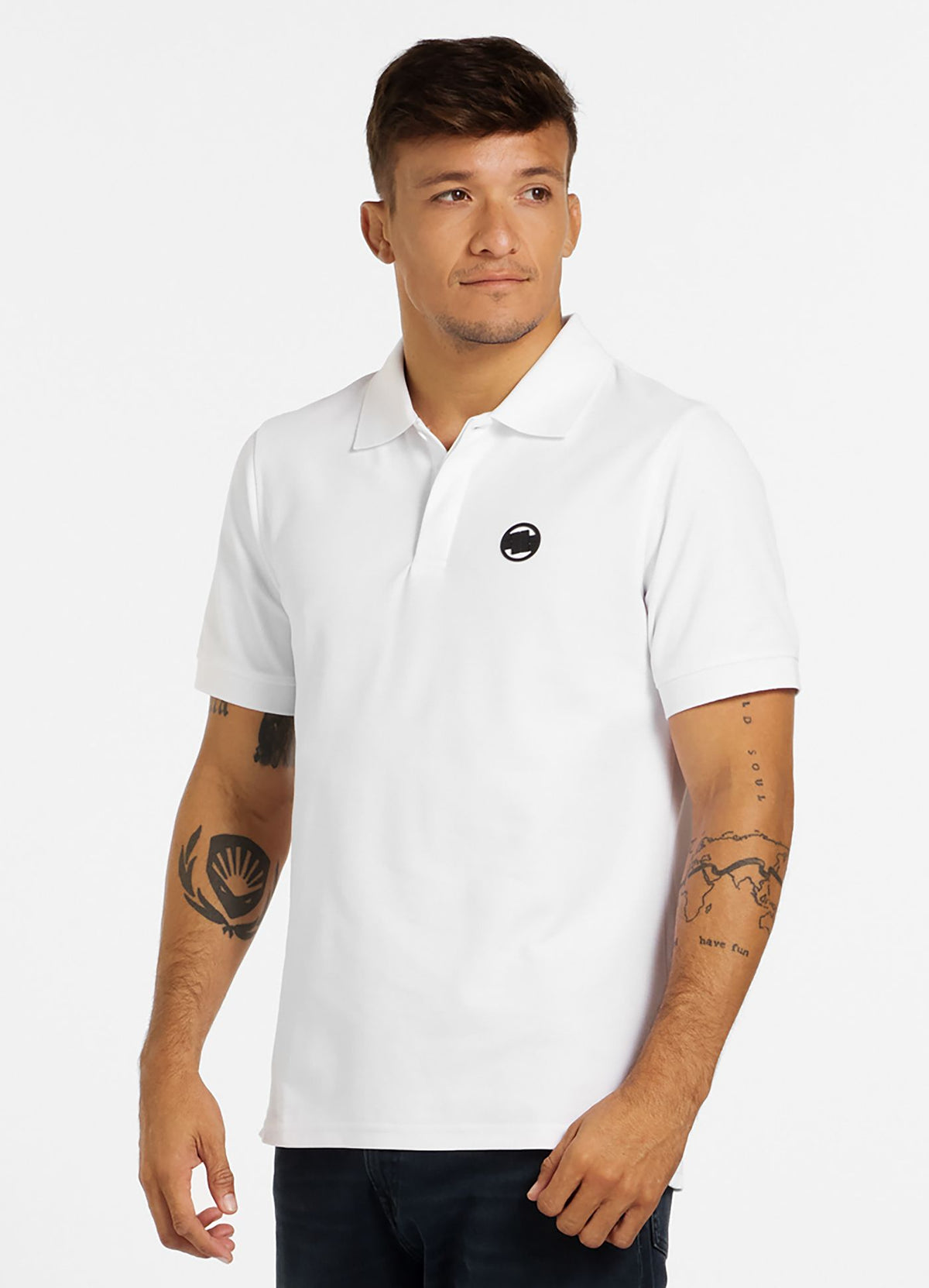 Poloshirt Pique Rockey - Weiß