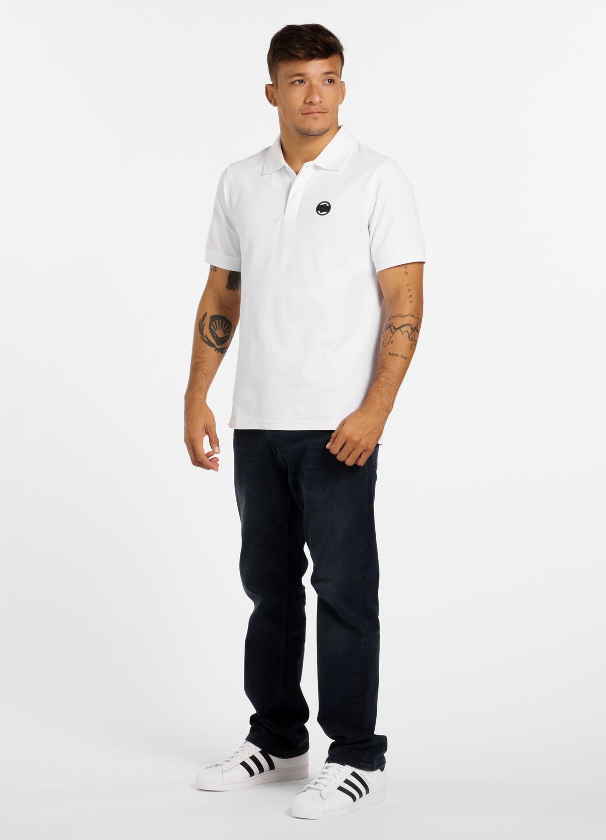 Poloshirt Pique Rockey - Weiß