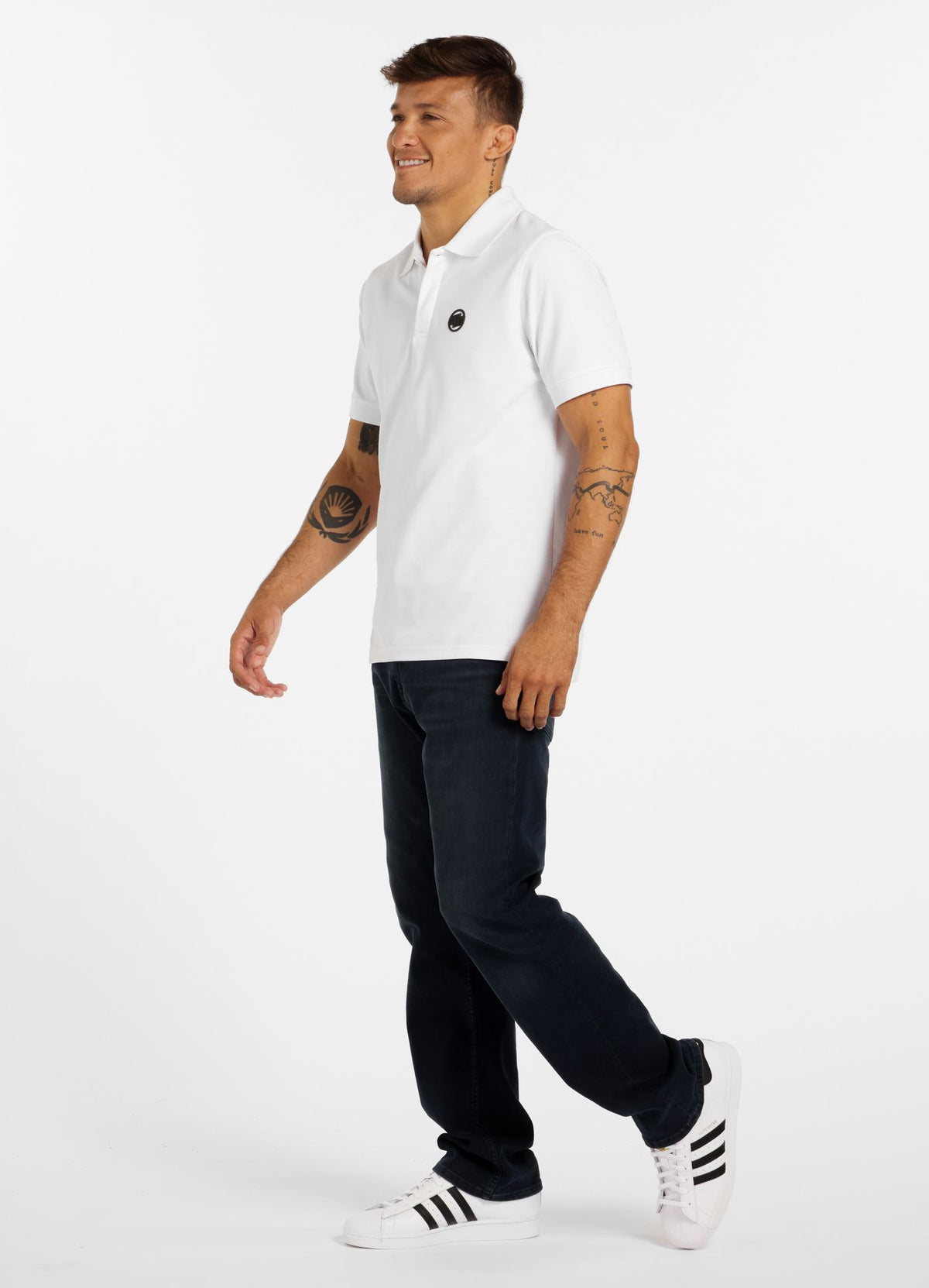 Poloshirt Pique Rockey - Weiß