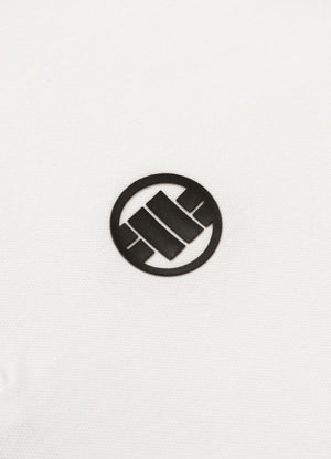 Poloshirt Pique Stripes Regular - Offwhite