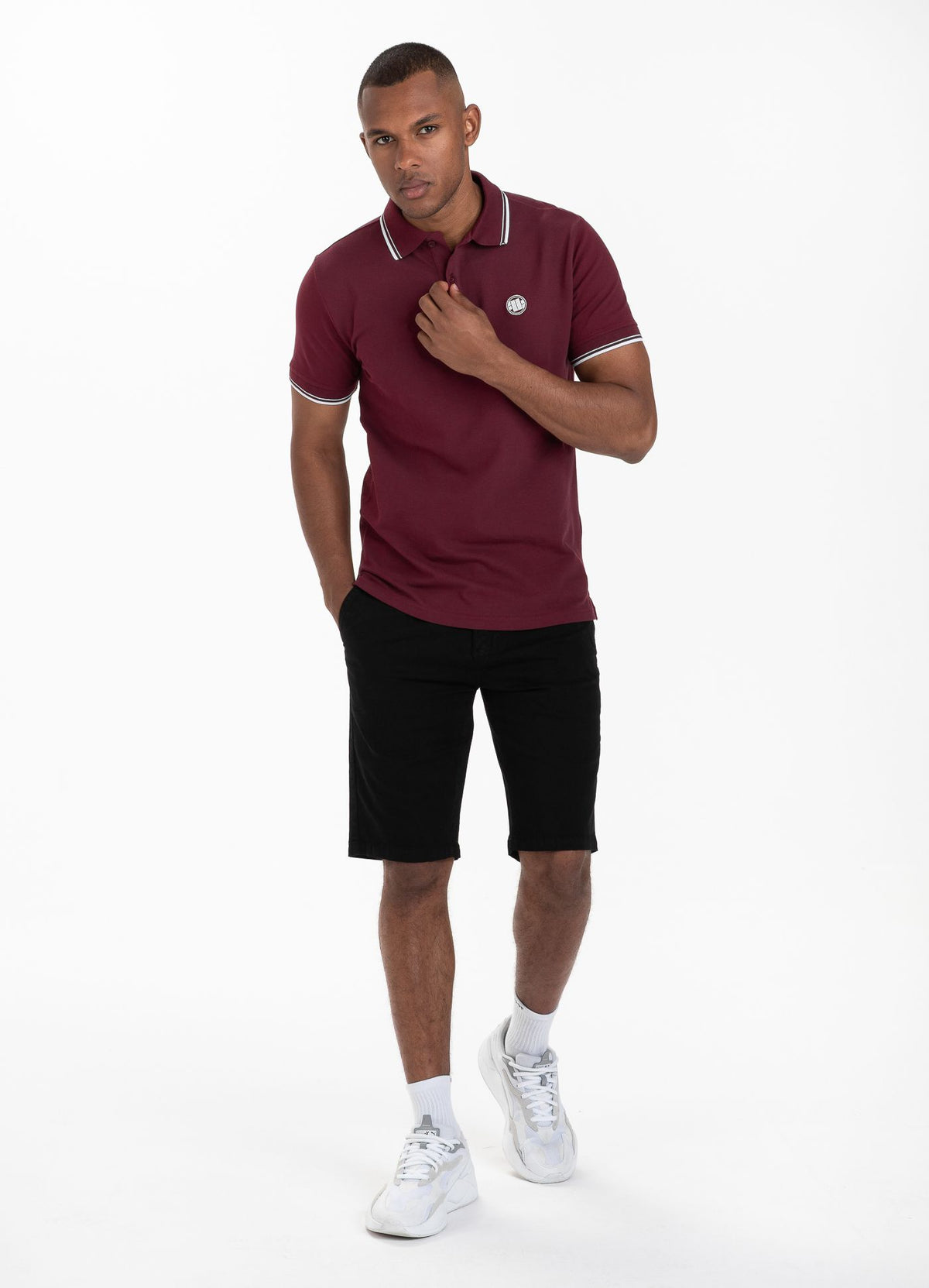 Poloshirt Regular Logo Stripes