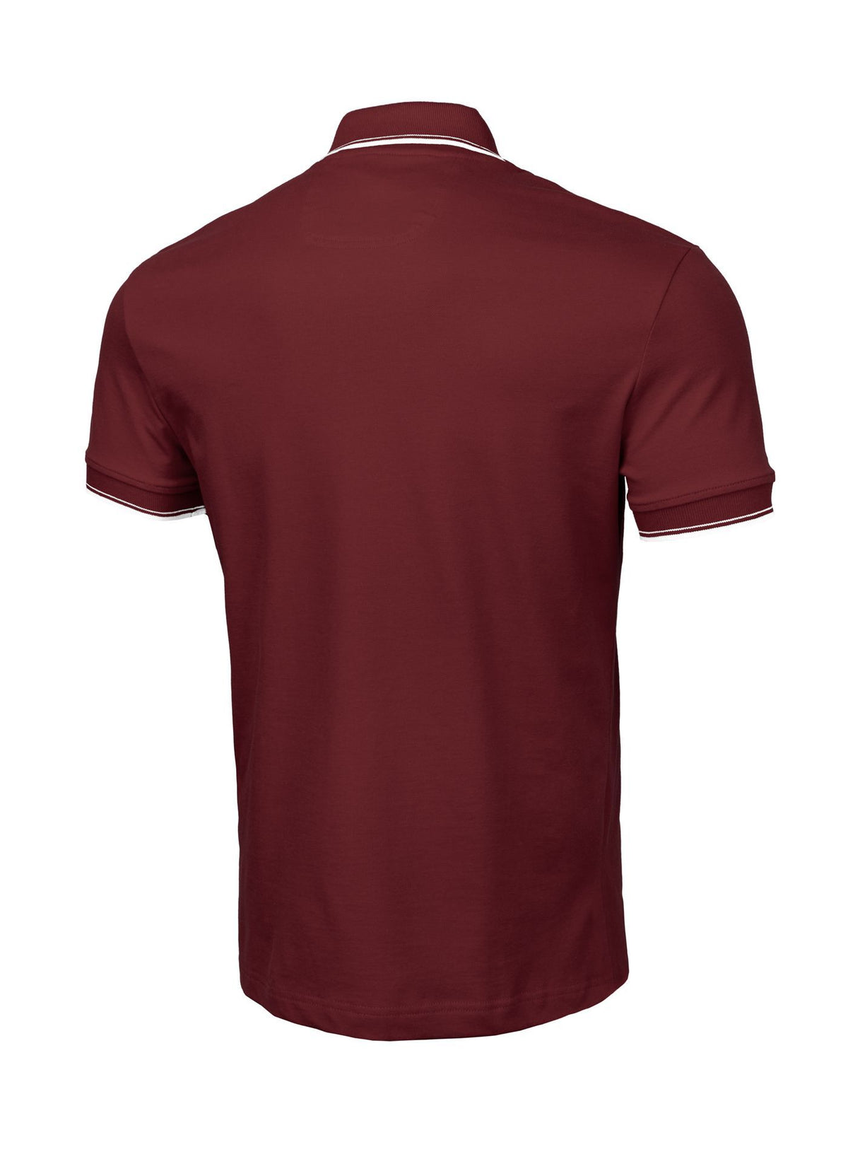 T-Shirt POLO SLIM STREIFEN Burgund