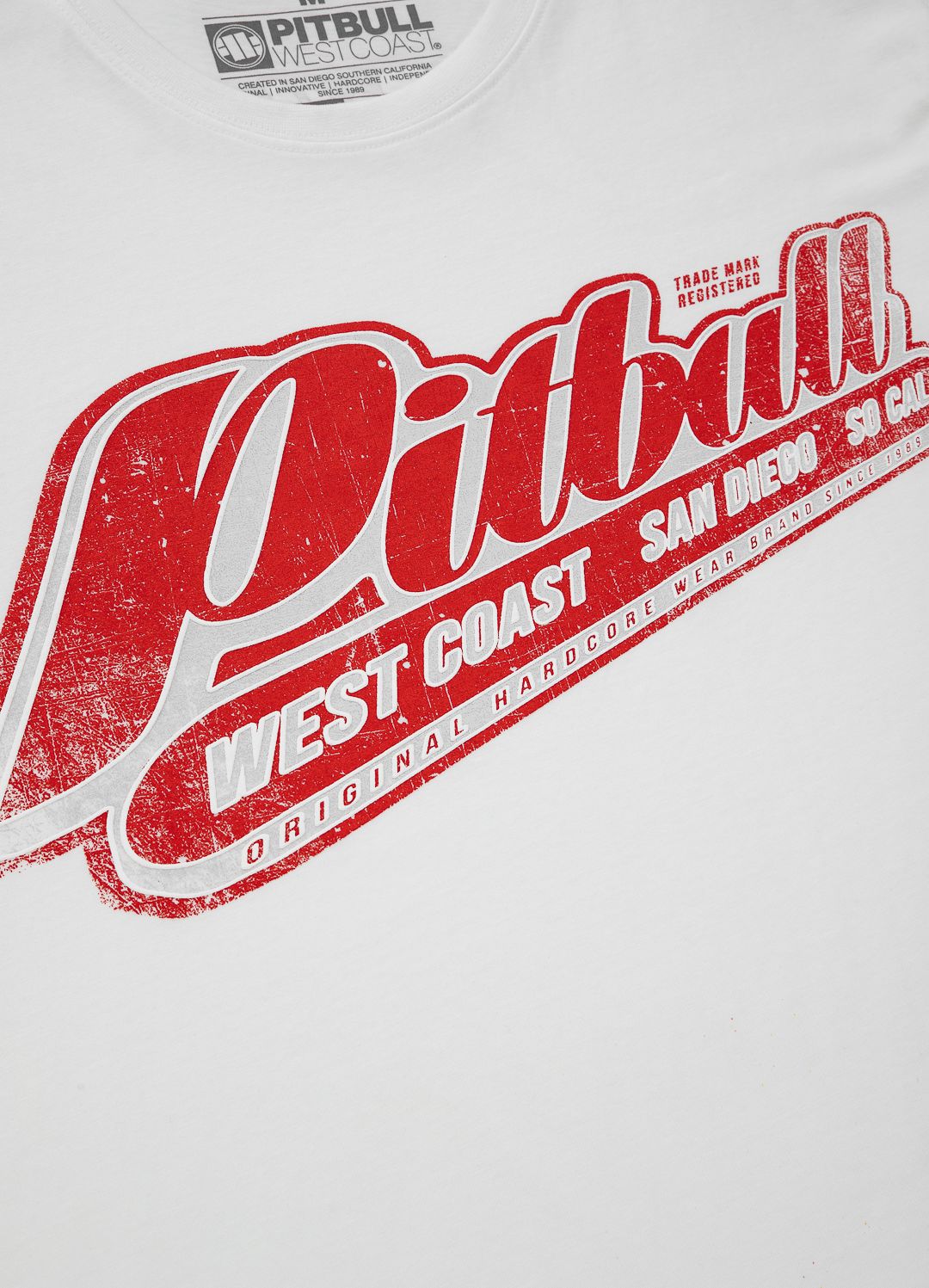 T-Shirt RED BRAND Weiß