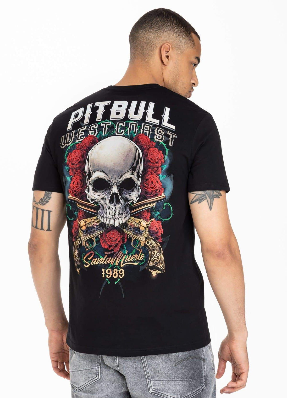 Men's T-Shirt SANTA MUERTE - Pitbull.eu