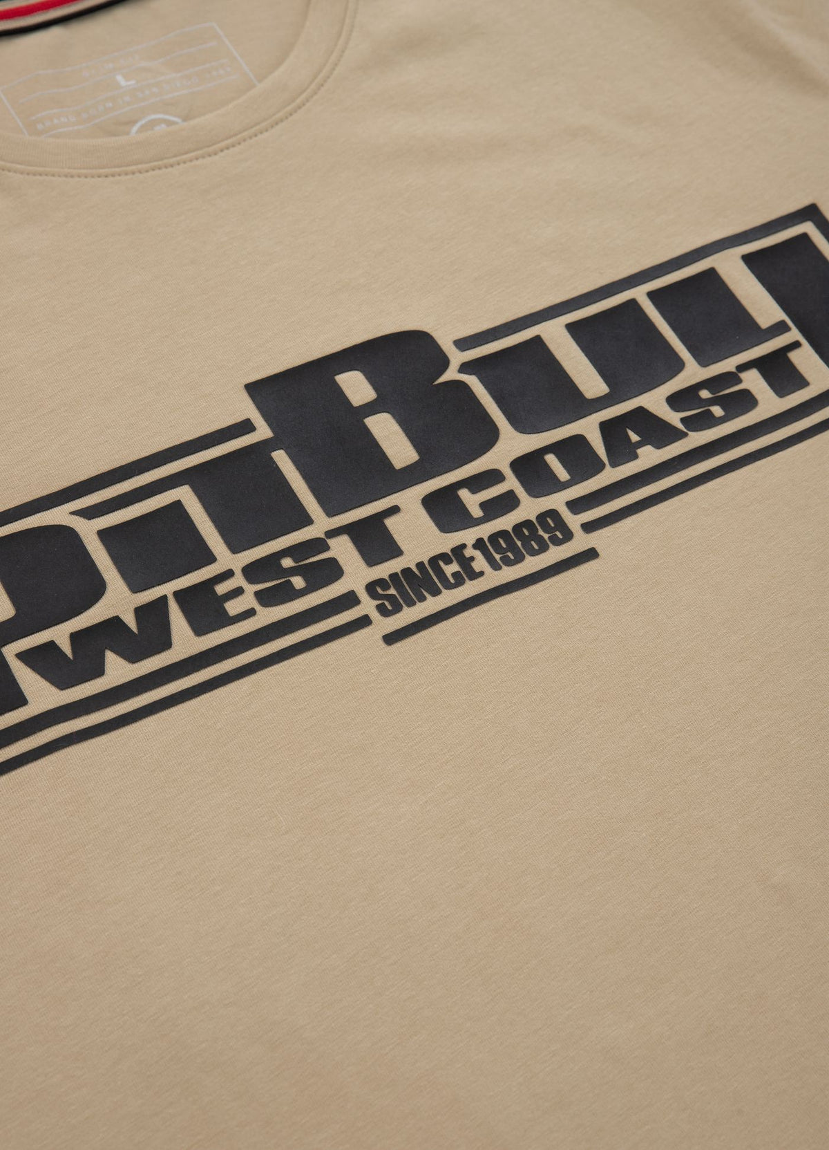 T-Shirt Slim Fit Classic Boxing - Sand