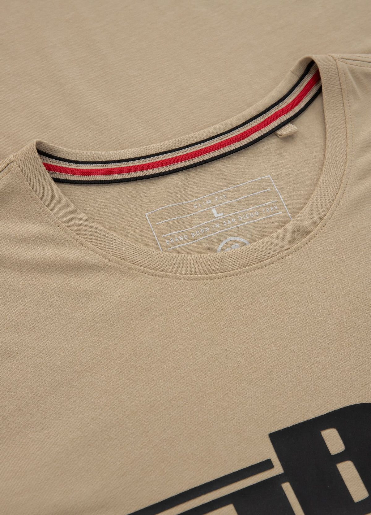 T-Shirt Slim Fit Classic Boxing - Sand
