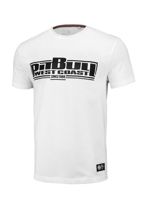 T-Shirt Slim Fit Classic Boxing - Weiß