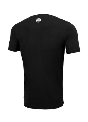 T-Shirt Slim Fit Classic Boxing - Schwarz