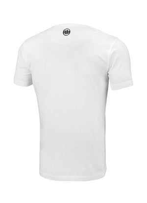 T-Shirt Slim Fit Classic Boxing - Weiß