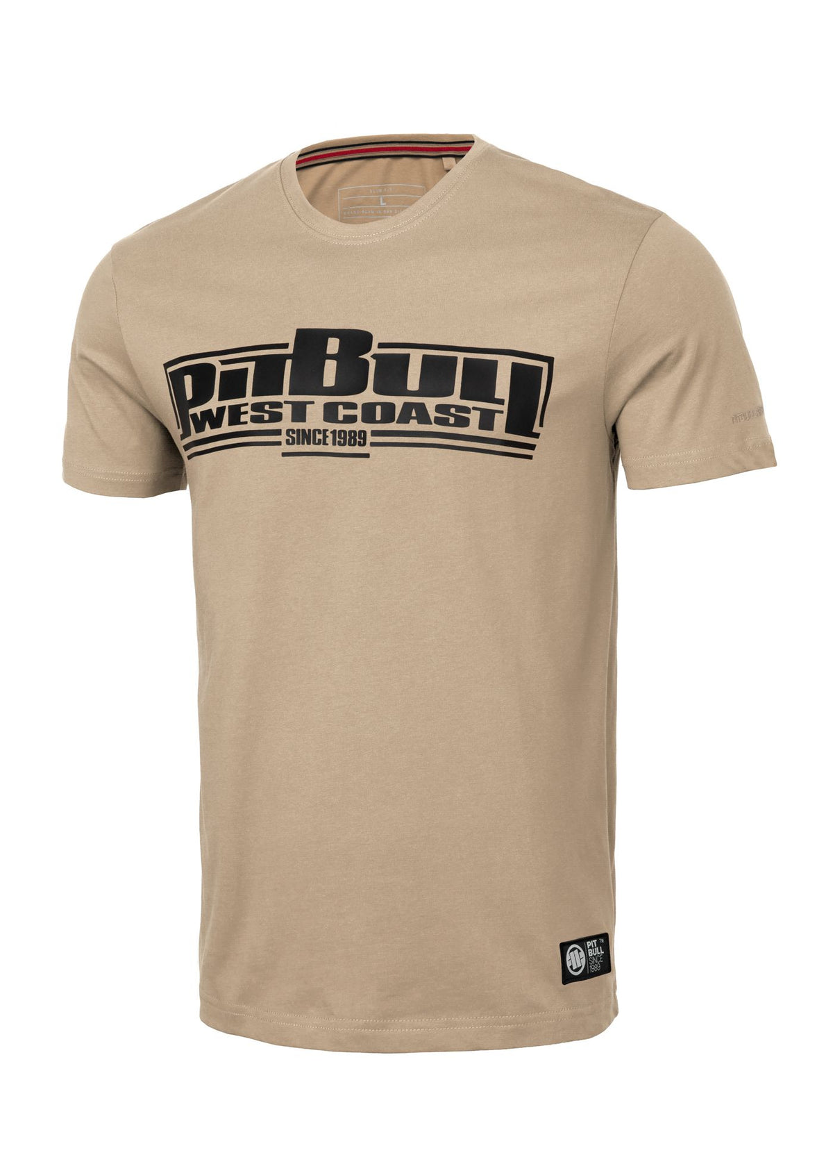 T-Shirt Slim Fit Classic Boxing - Sand